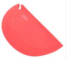 ESPATULA MEIA LUA 28X17CM ROSA SIL.